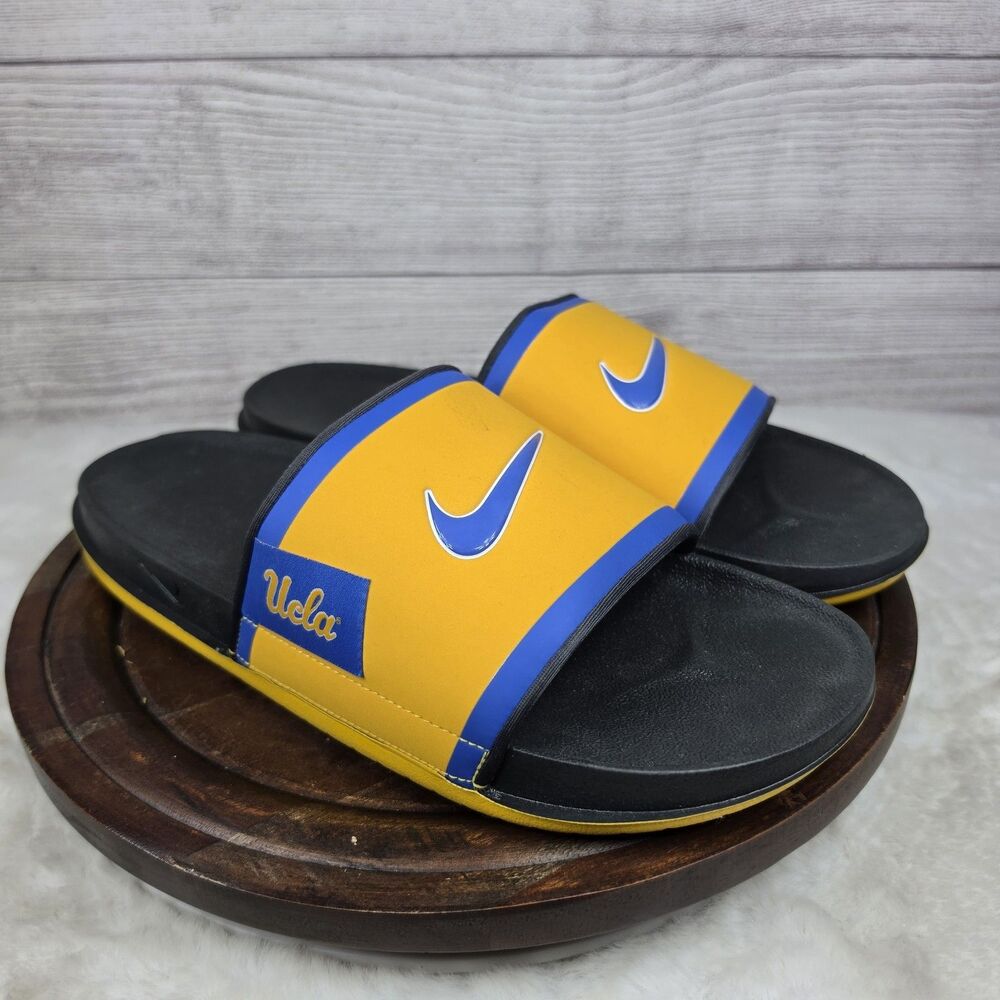 Nike UCLA Bruins Offcourt Slide Sandals Revive Foam FN4481-700 Mens 12 Slides